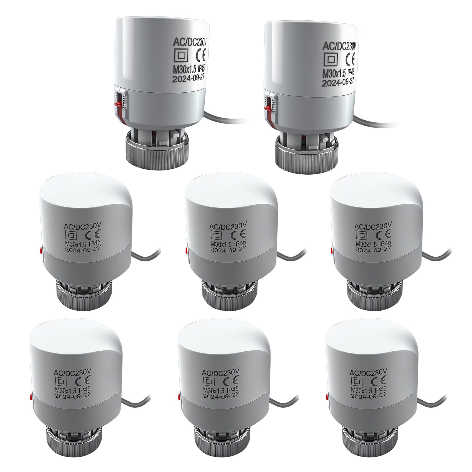 Attuatore per Riscaldamento a Pavimento 230V M30x1,5 NC