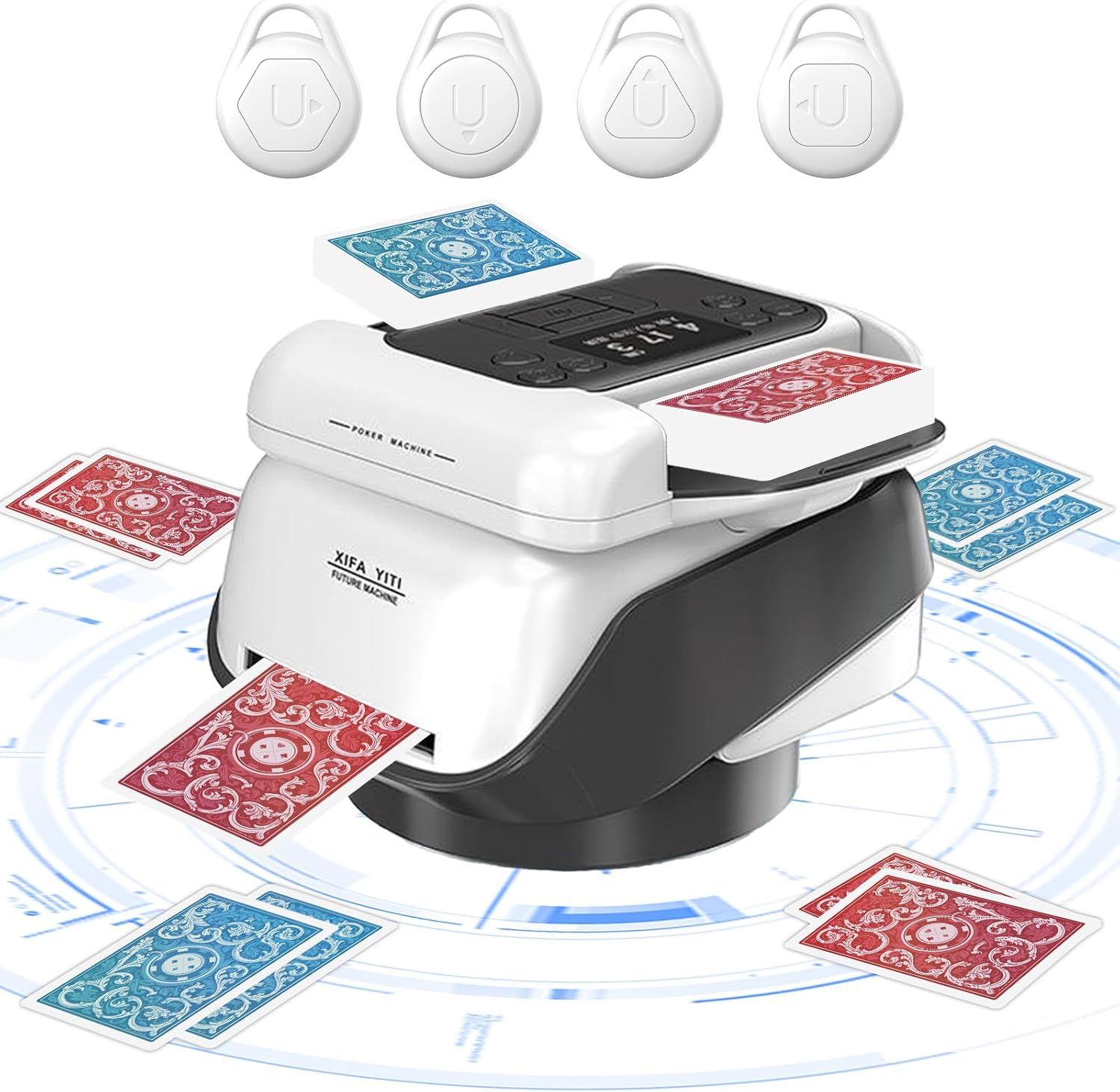 Miscelatore e Trasmettitore Automatico Carte 2 in 1 - immagine 1