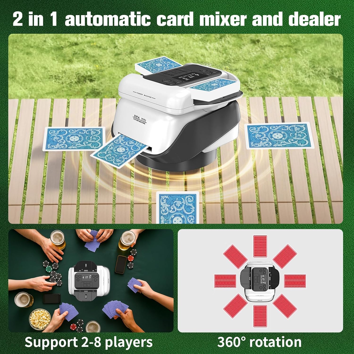 Miscelatore e Trasmettitore Automatico Carte 2 in 1 - immagine 4