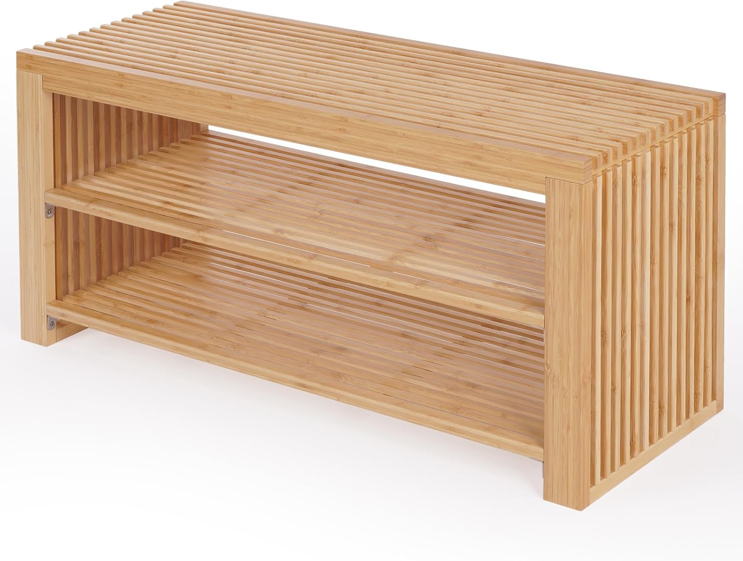 Bam Boo Box Scarpiera con Seduta in Bambù