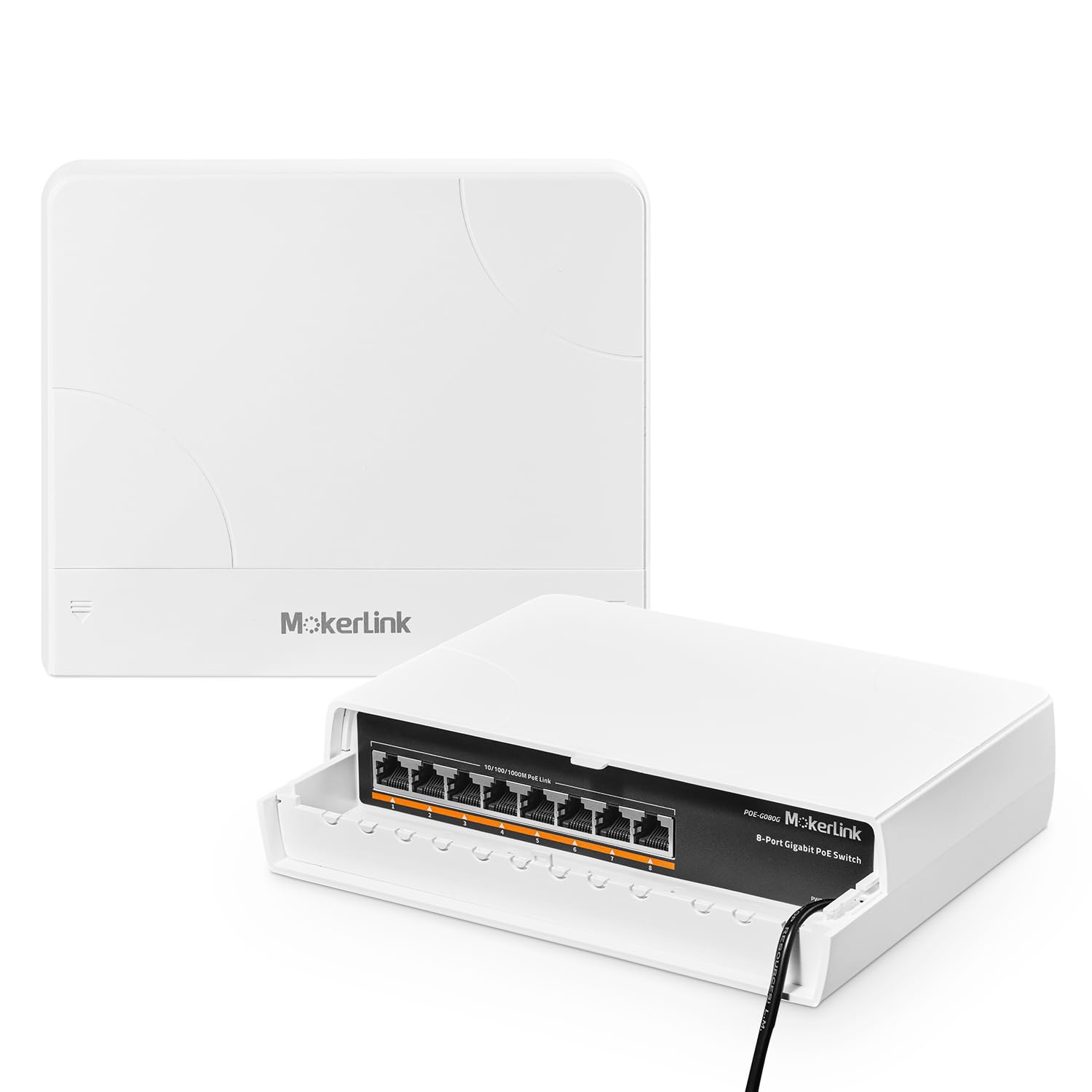 Mokerlink Switch Gigabit PoE 8 Porte per Esterni 120W