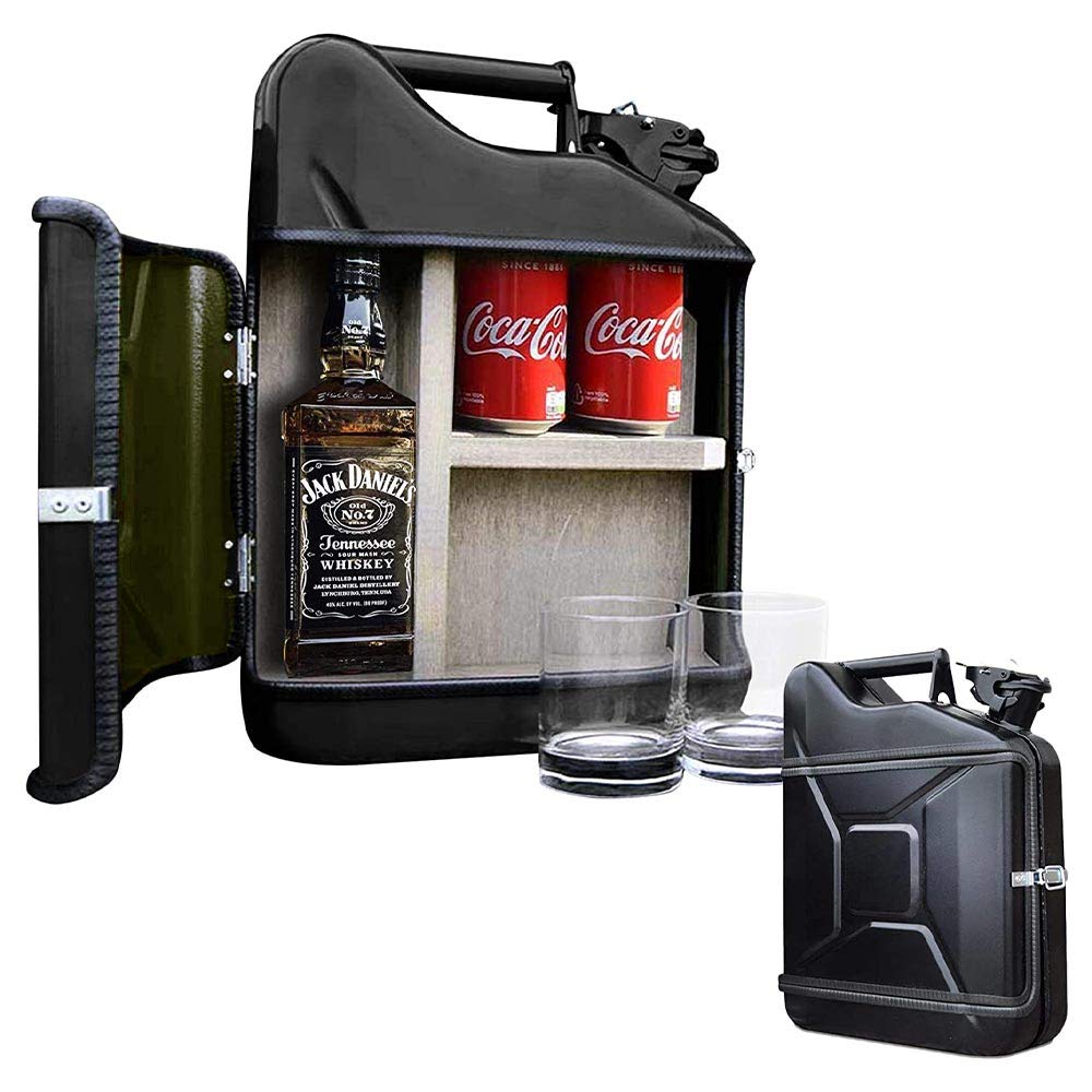 Mikamax - Jerrycan Bar - Set Regalo 10L, Nero