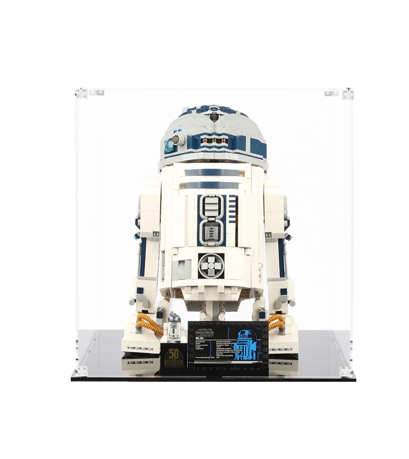 Vetrina Acrilico Antipolvere per Lego 75308 R2D2