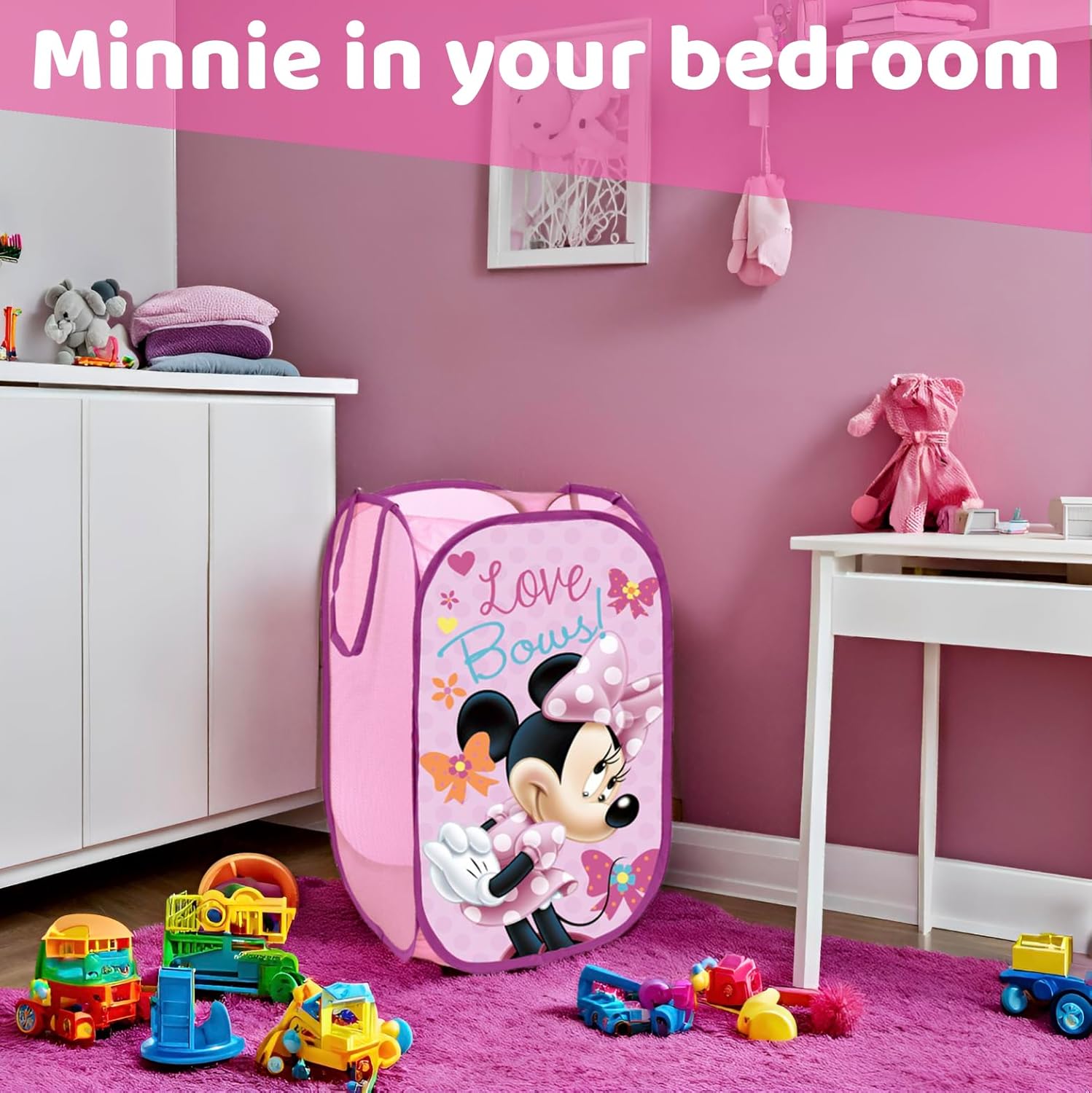 Superdiver Cesto Pieghevole Topolina Disney Minnie Mouse - immagine 2