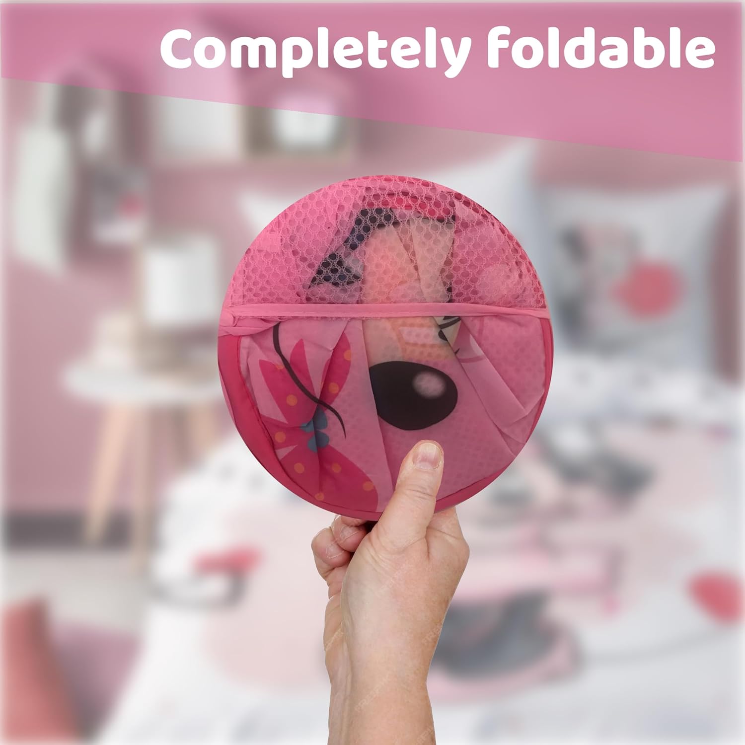 Superdiver Cesto Pieghevole Topolina Disney Minnie Mouse - immagine 4