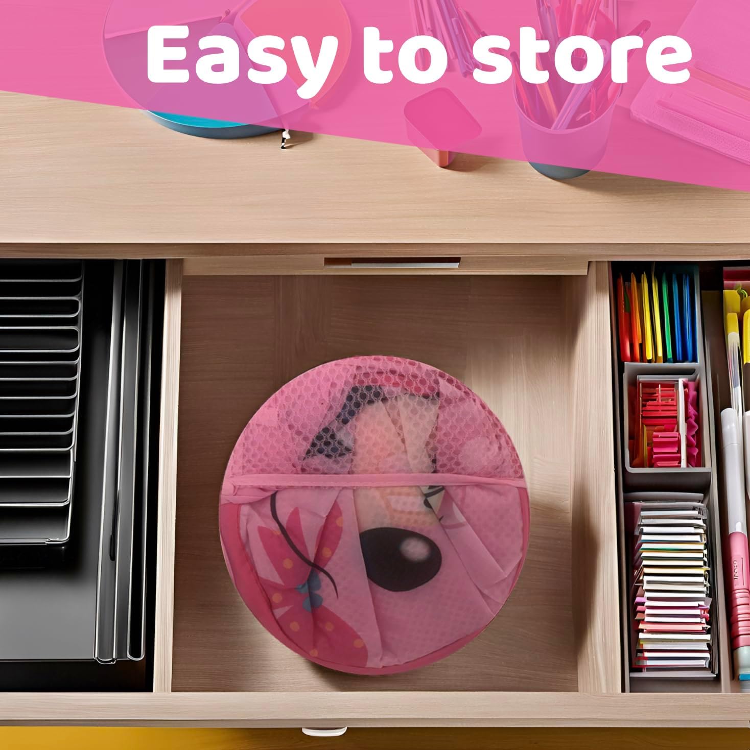 Superdiver Cesto Pieghevole Topolina Disney Minnie Mouse - immagine 6