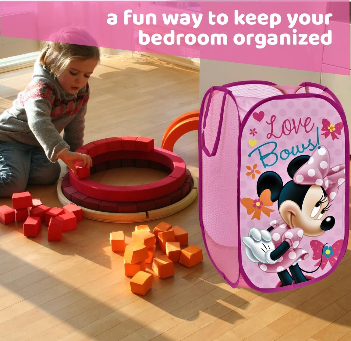 Superdiver Cesto Pieghevole Topolina Disney Minnie Mouse - immagine 8