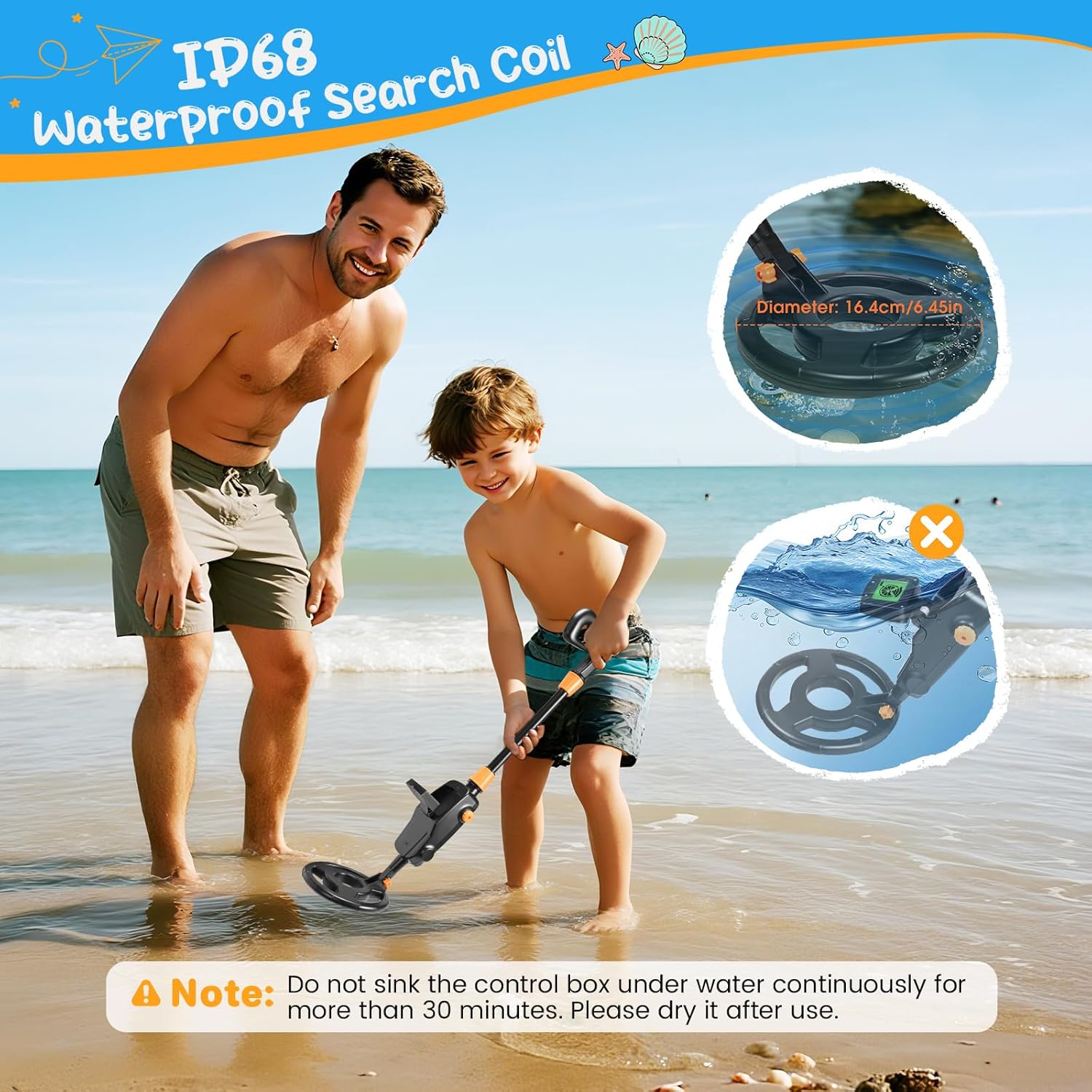 Metal Detector Bambini con Display LCD - immagine 4