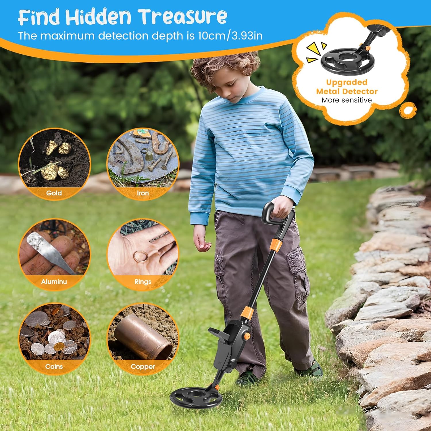 Metal Detector Bambini con Display LCD - immagine 5