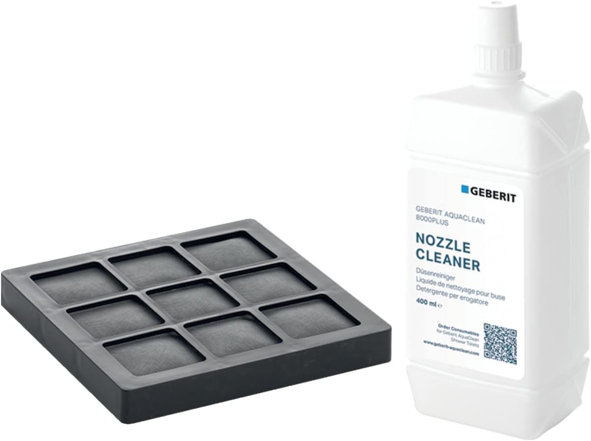 Geberit AquaClean - Filtro ai Carboni Attivi e detergente ugelli