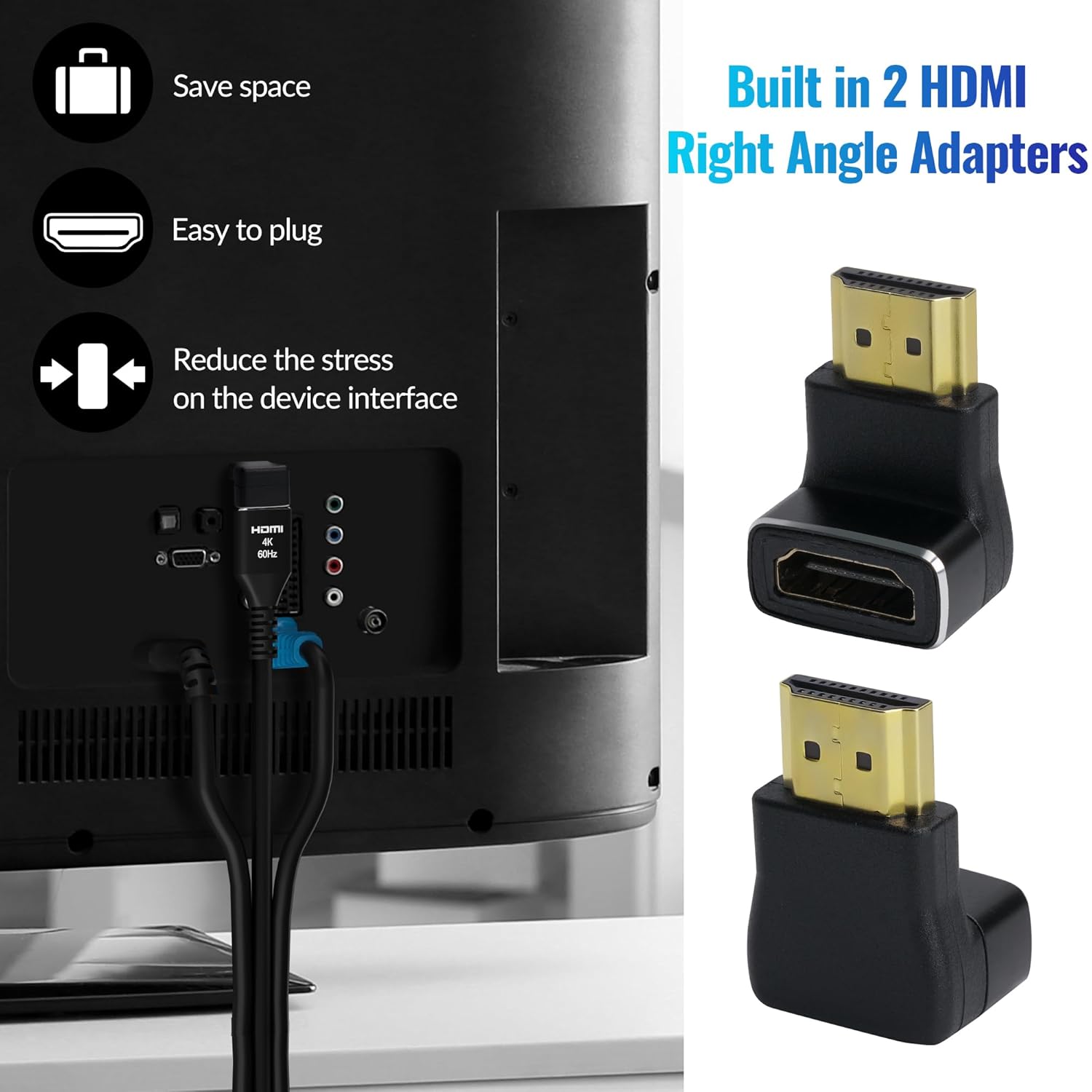 Mygatti Cavo HDMI 4K Ultra HD 2.0 da 5 metri - immagine 3