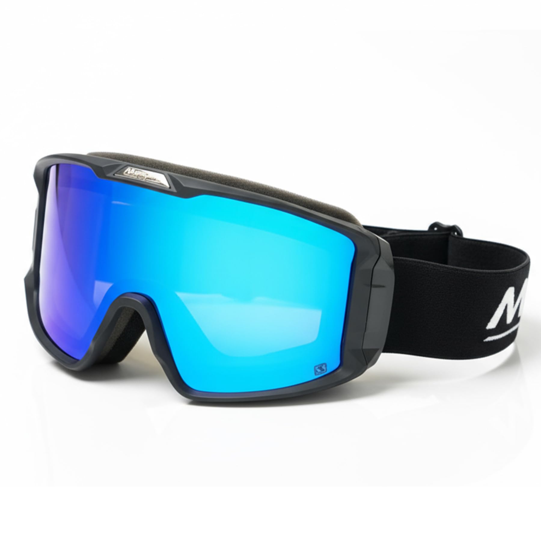 Msport Maschera da Sci e Snowboard REVO HD Vision – Antiappannamento, Protezione UV400, Compatibile con Occhiali da Vista