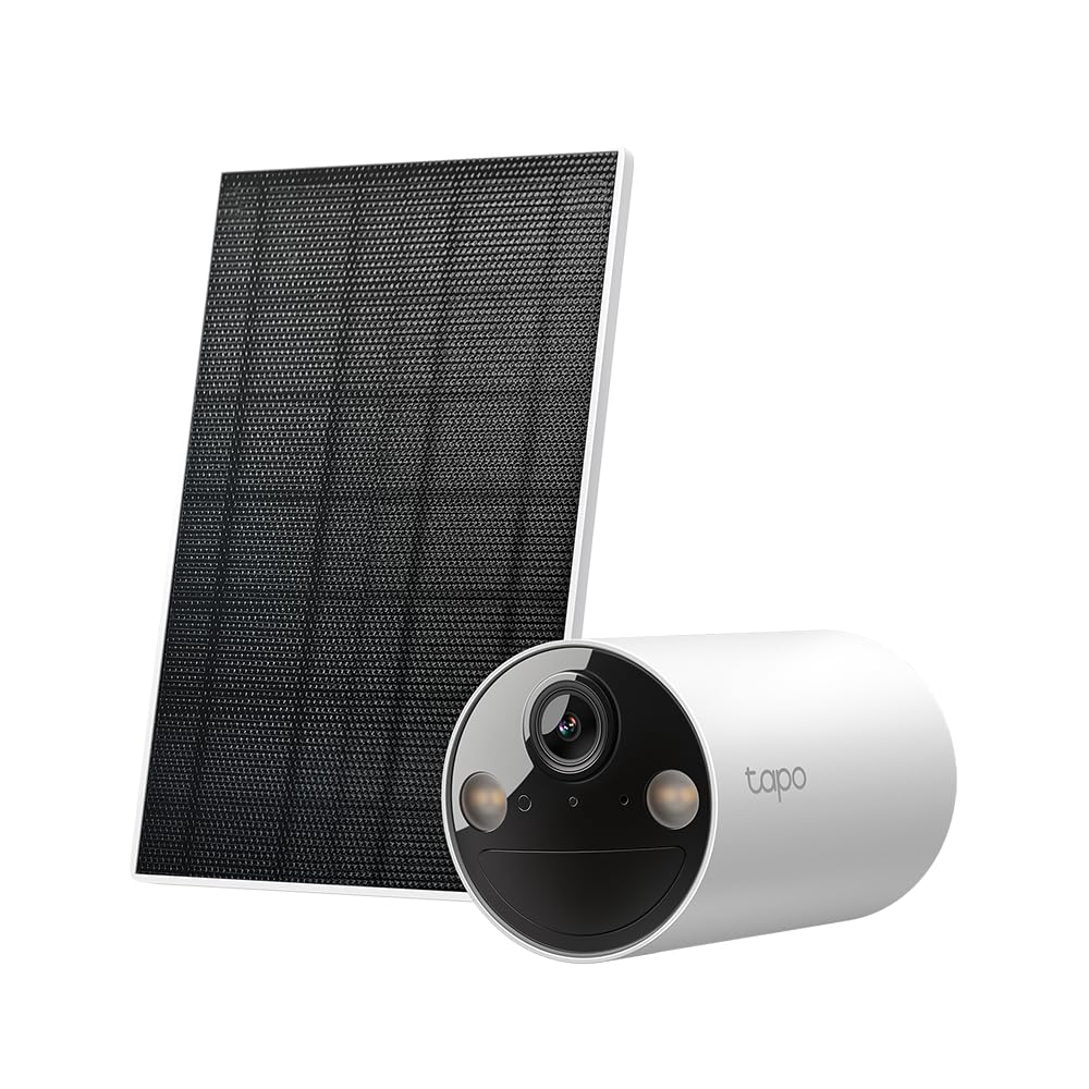 Tapo Smart Home Kit Telecamera Solare Wireless 2K 3MP