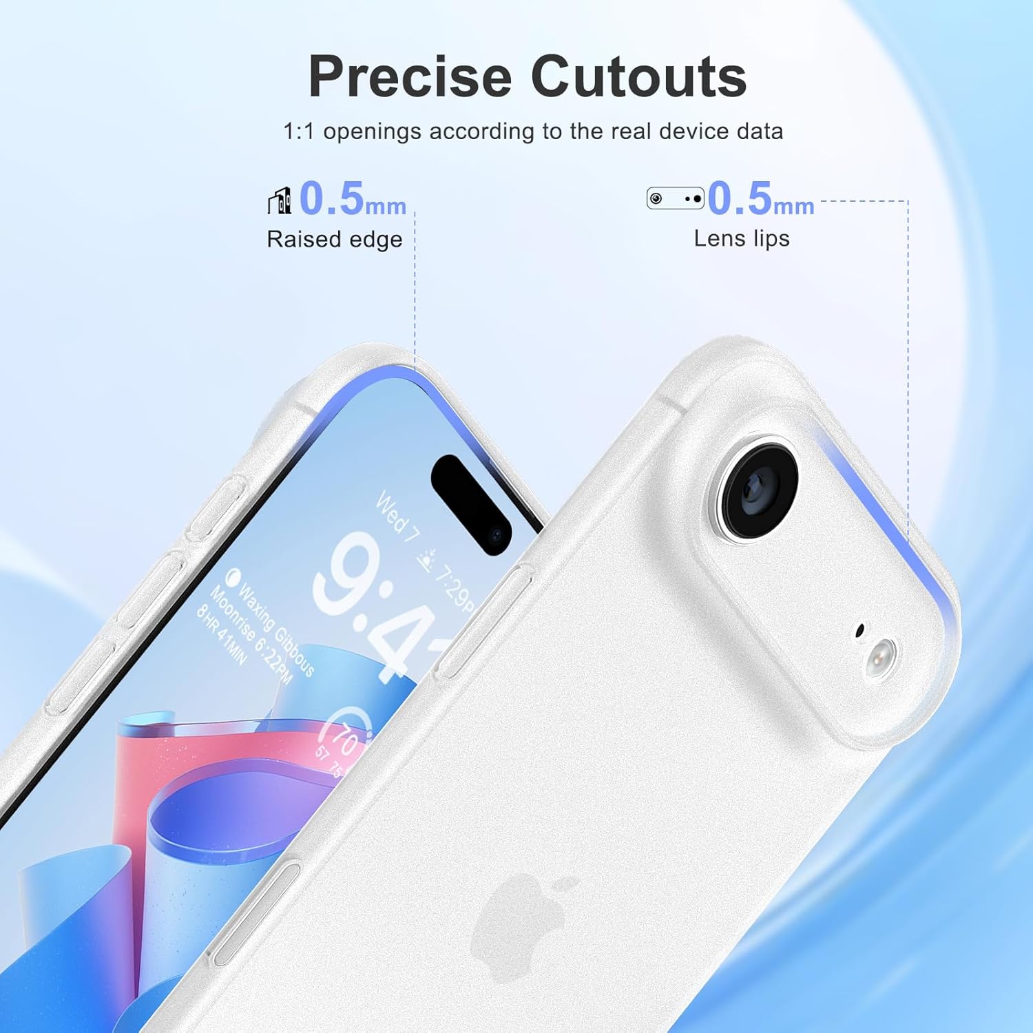 Memumi 0.3mm Custodia Ultra Sottile per iPhone Air - immagine 4