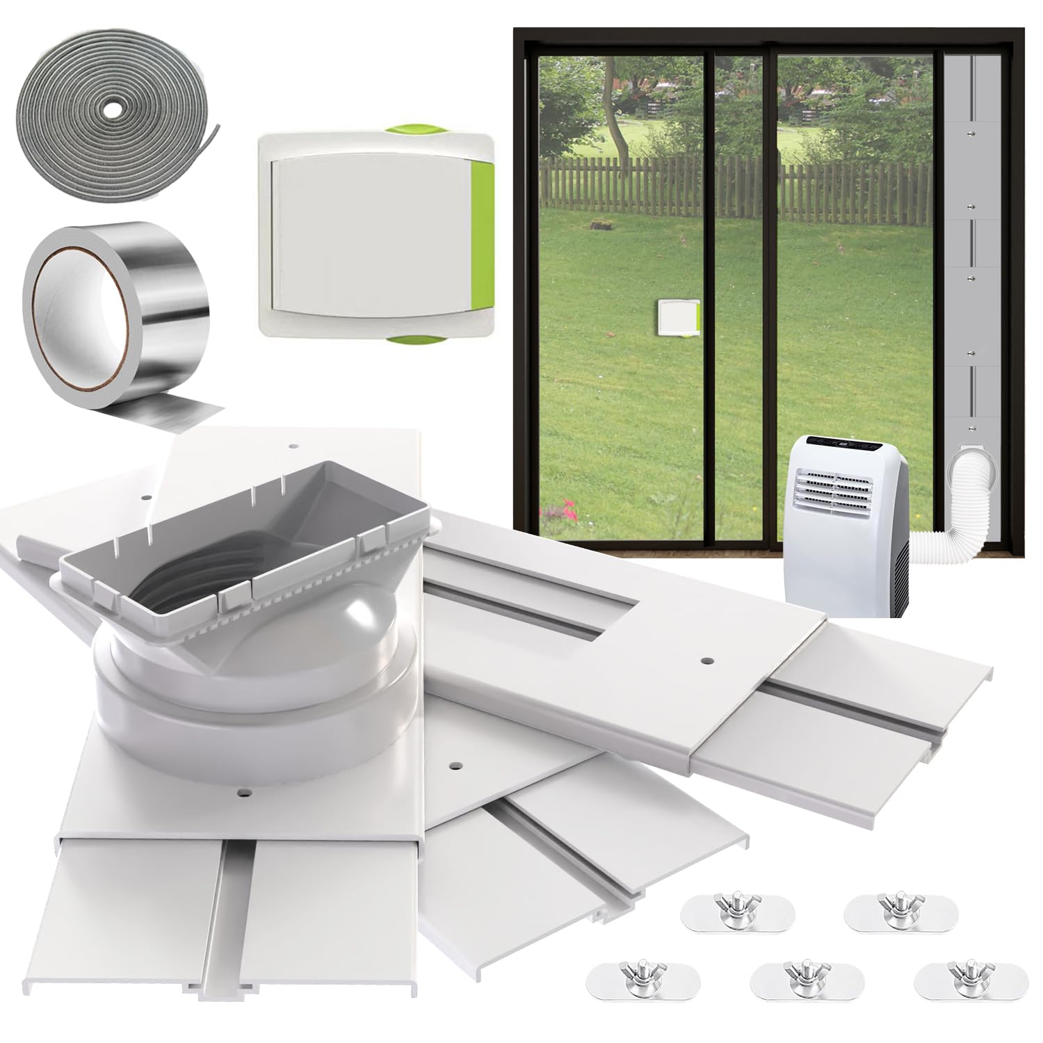 Aozzy Guarnizione per Porta per Condizionatori Mobili 240cm