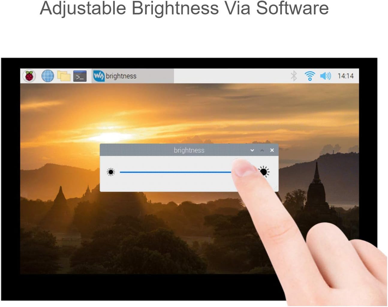 Monitor Touchscreen 5 Pollici DSI LCD per Raspberry Pi - immagine 4
