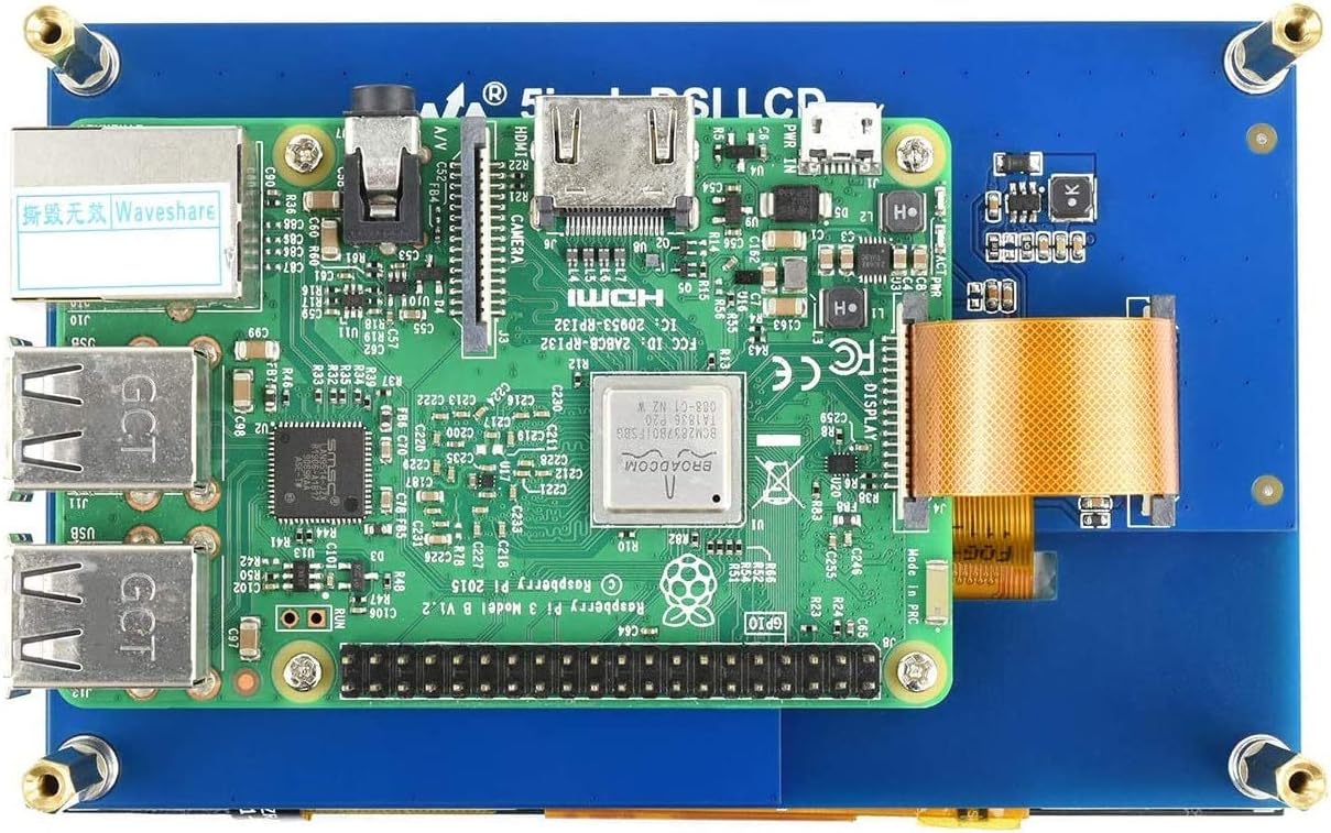 Monitor Touchscreen 5 Pollici DSI LCD per Raspberry Pi - immagine 7
