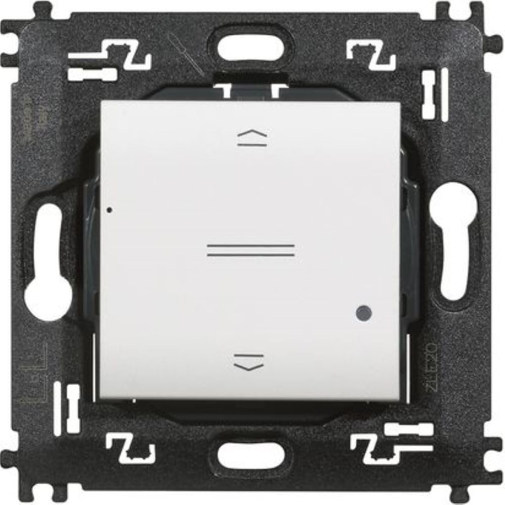 Bticino N4027CW Livinglight Comando Tapparelle Wireless, Bianco