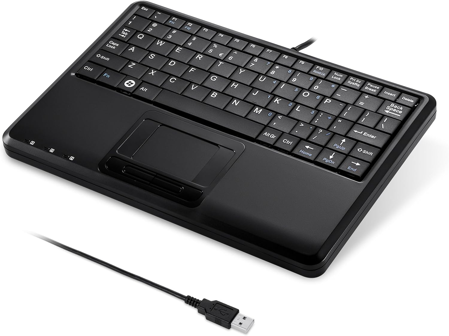 Perixx PERIBOARD-510H Plus - Mini Tastiera USB con Touchpad - immagine 3