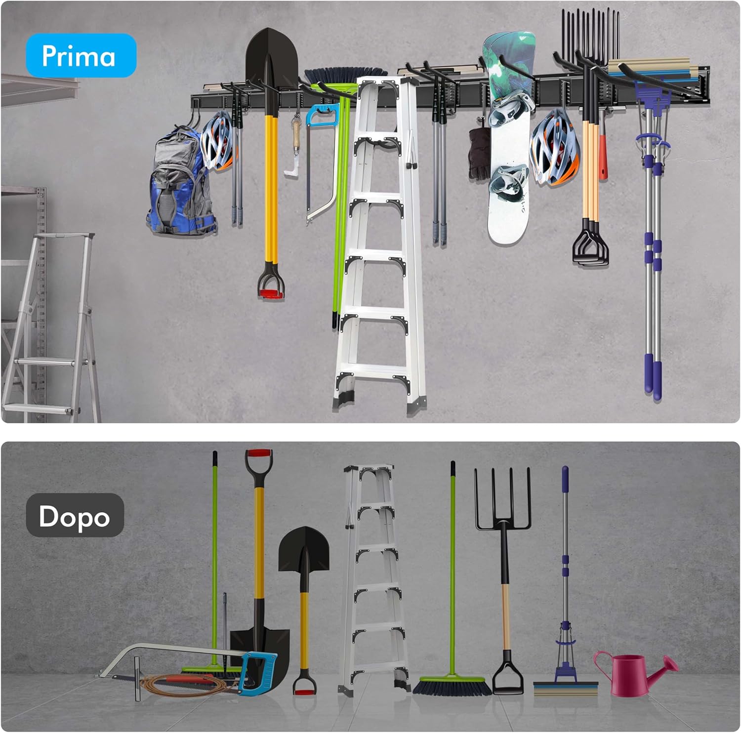 Mimoke Supporto da Parete per Garage e Giardino - immagine 2