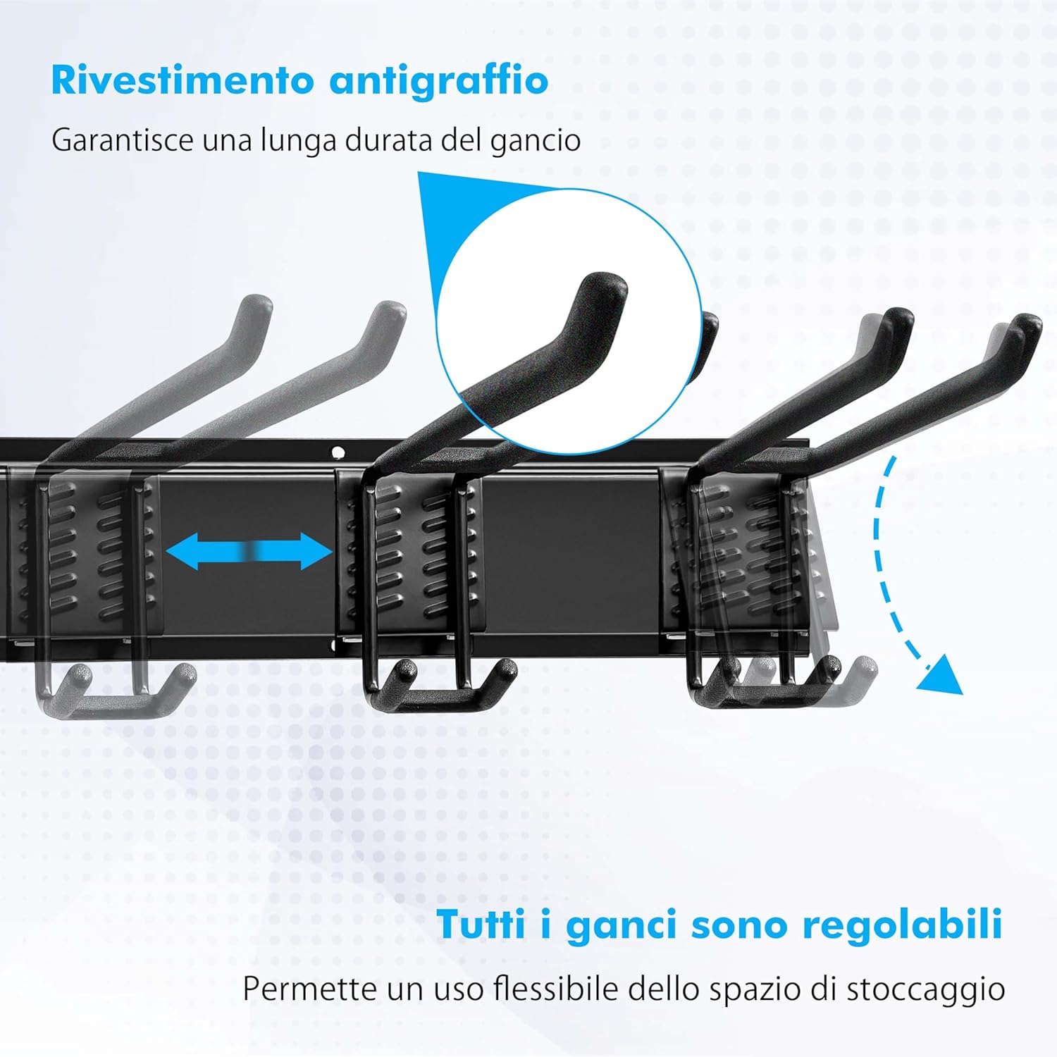 Mimoke Supporto da Parete per Garage e Giardino - immagine 3