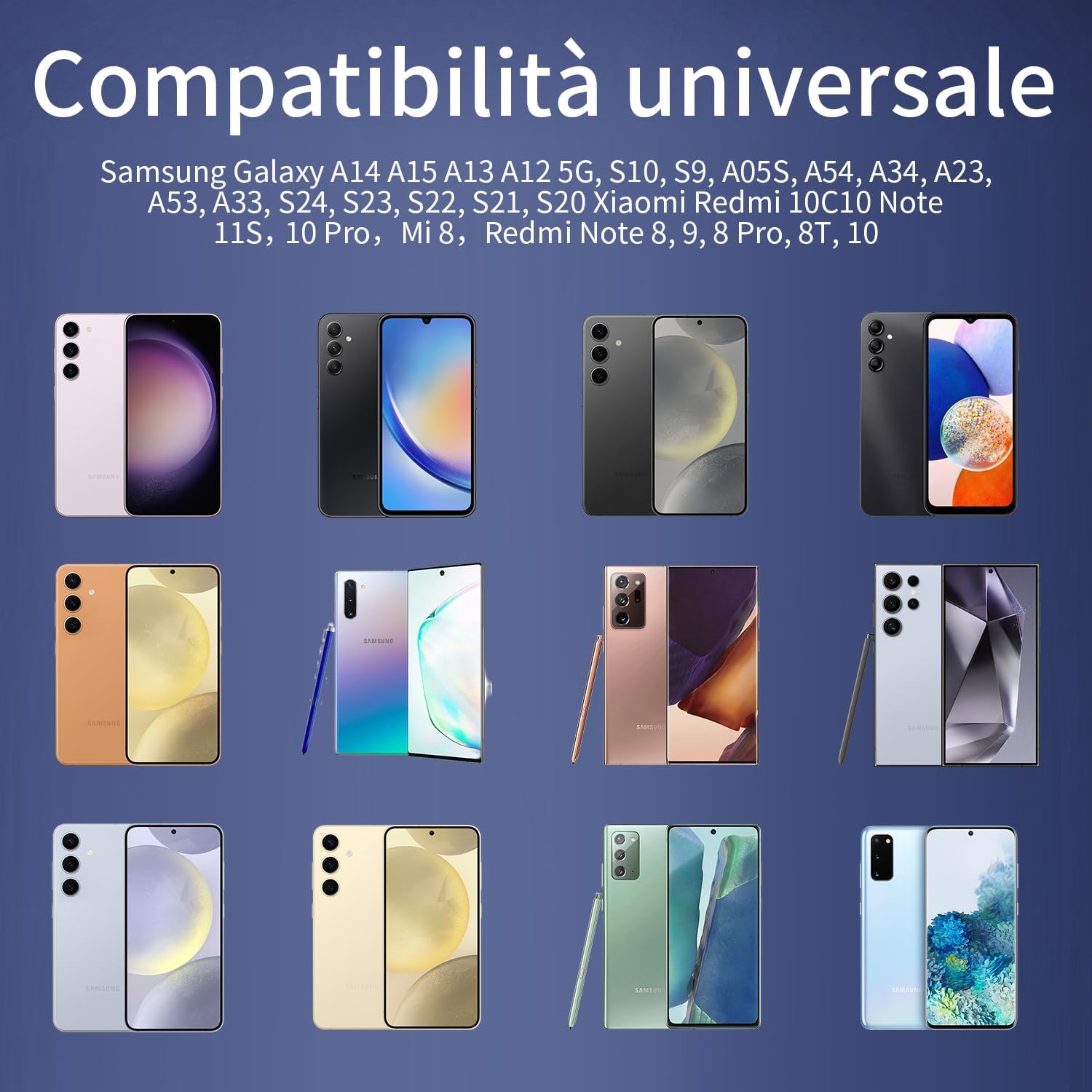 Caricatore Cellulare Rapido 18W USB Tipo C con Cavo 2m - immagine 5