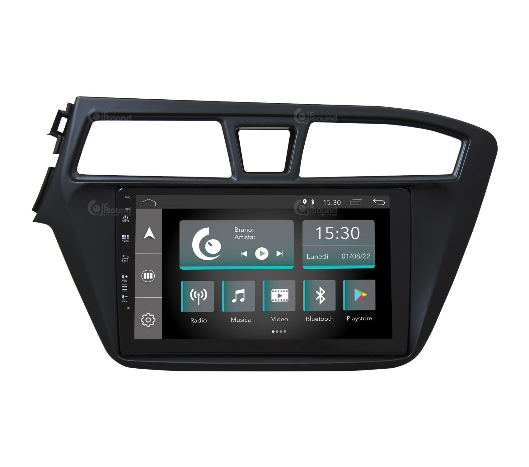 Autoradio Custom Fit Android per Hyundai I20 2015-2018
