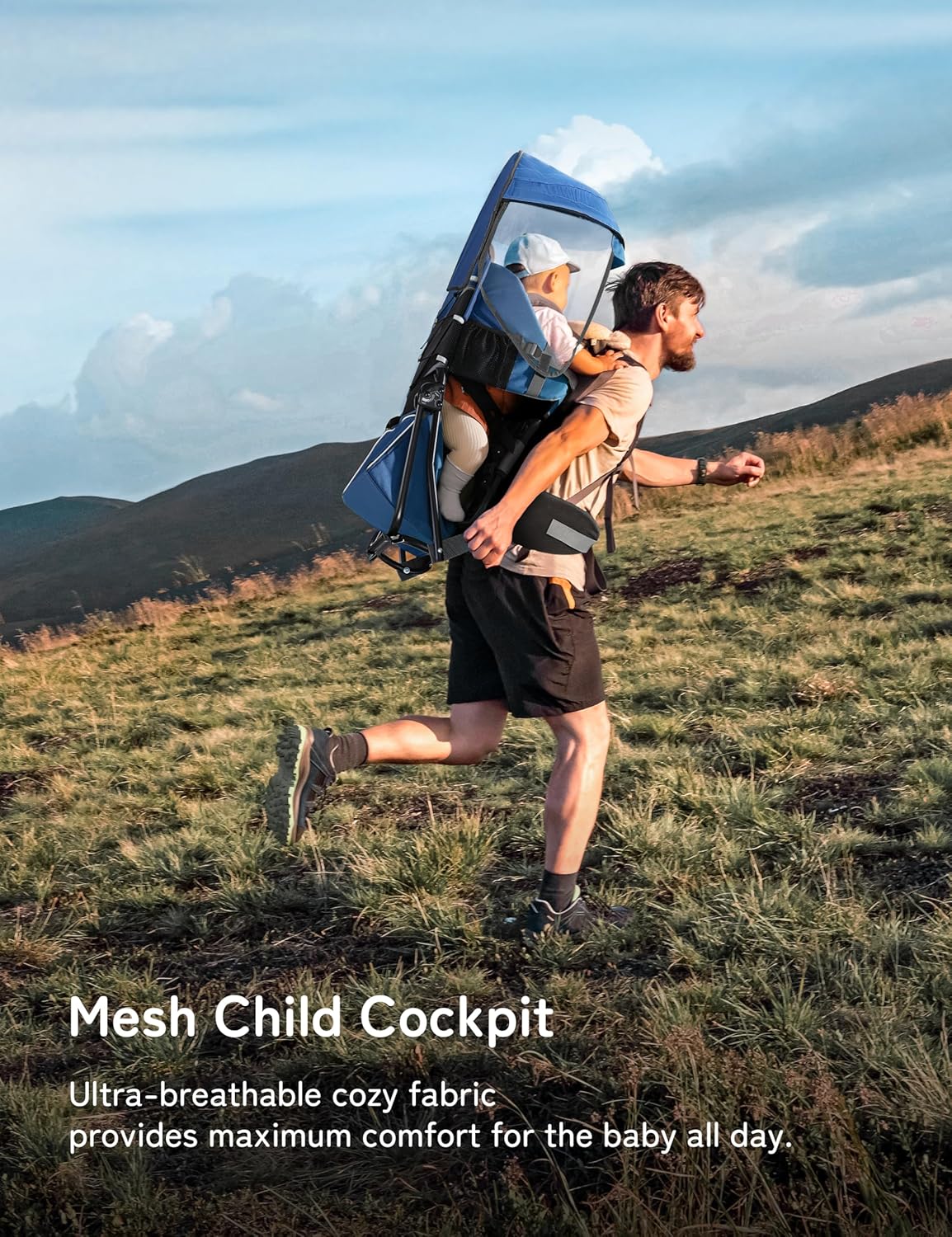 Besrey Zaino da Trekking per Bambini con Sedile - immagine 4