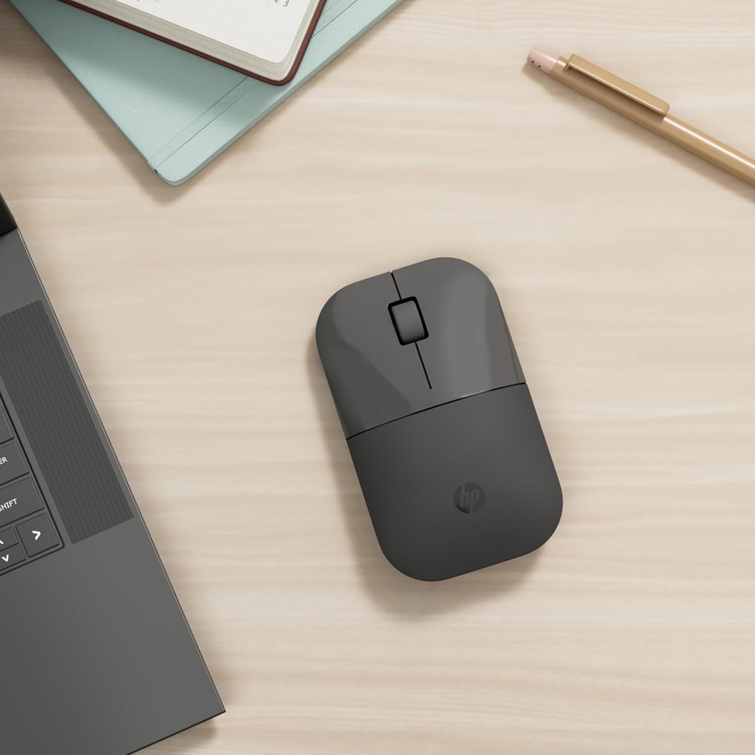 Hp Z3700 Mouse Wireless 1200 DPI, Nero - immagine 2