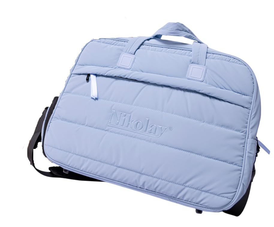 Borsa da Ballo Large Road Bag per Grishko BC001BAG Danza Classica Saggio Sport Borsone Relax Fitness Palestra Allenamento Elegante Funzionale Chique Bags (Light Blue, 48 x 33 cm)
