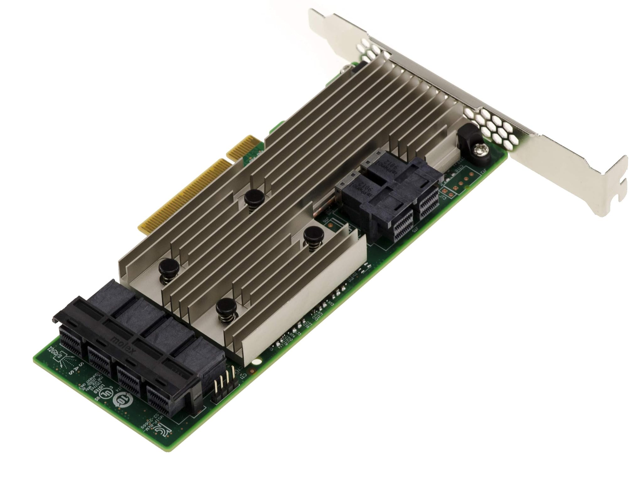 KALEA-INFORMATIQUE Scheda controller PCIe 3.0 SAS 12GB con 24 porte interne. Modello OEM 9305-24i