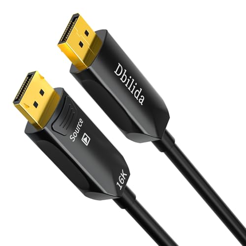 Cavo DisplayPort in Fibra Ottica 2.1 2.0 30m