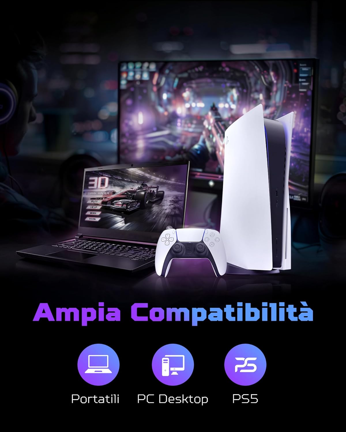 SSD Acer Predator GM7 1TB M.2 PCIe Gen4 x4 NVMe 2.0 - immagine 6