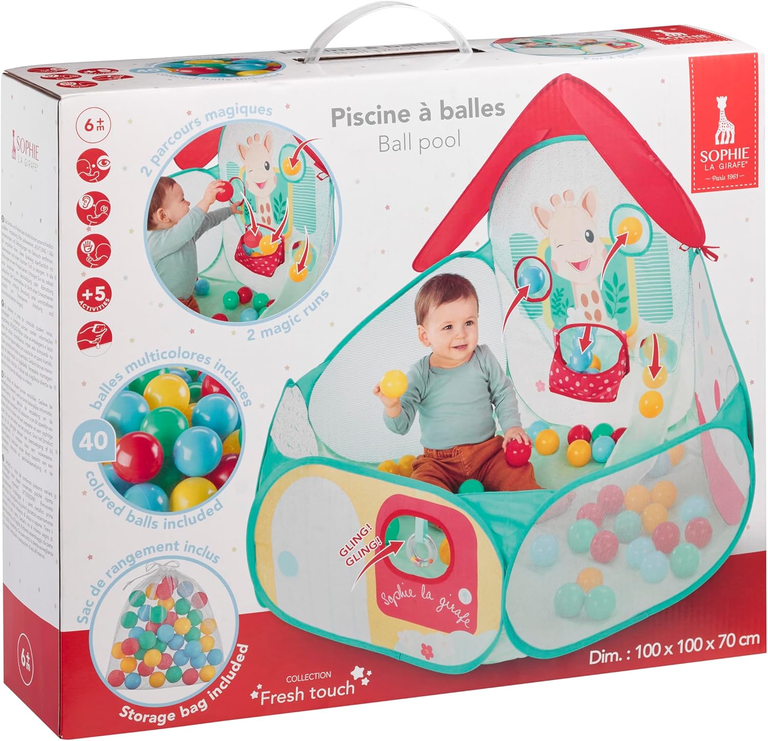 Sophie la Girafe - Piscina a Palle - immagine 4