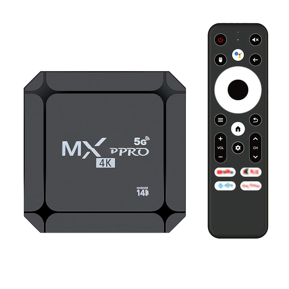 MXQ Pro 5G 4K Android TV Box 1GB RAM 8GB ROM