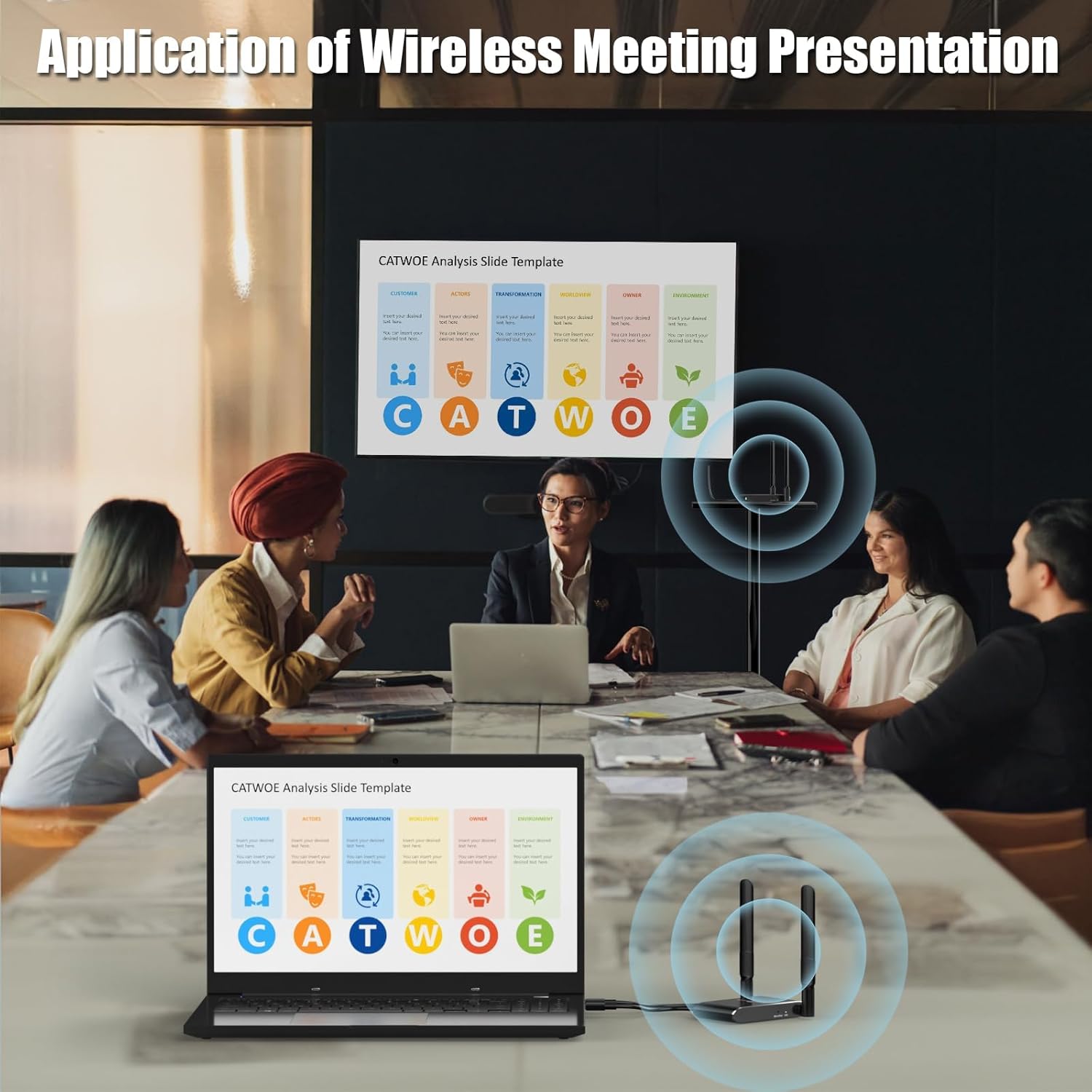 Trasmettitore e Ricevitore HDMI Wireless 4K 150m - immagine 5