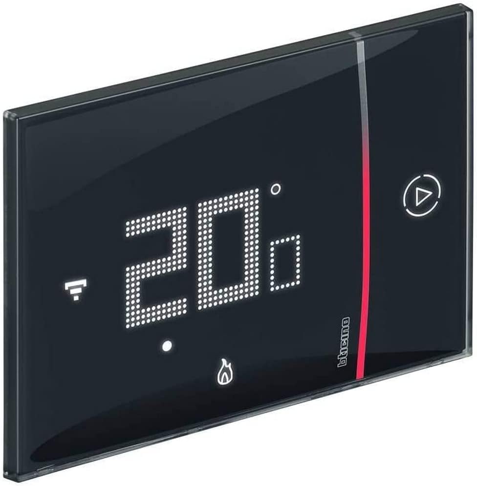 Bticino Xg8002E - Termostato Collegato WiFi Smarther2, Nero - immagine 1