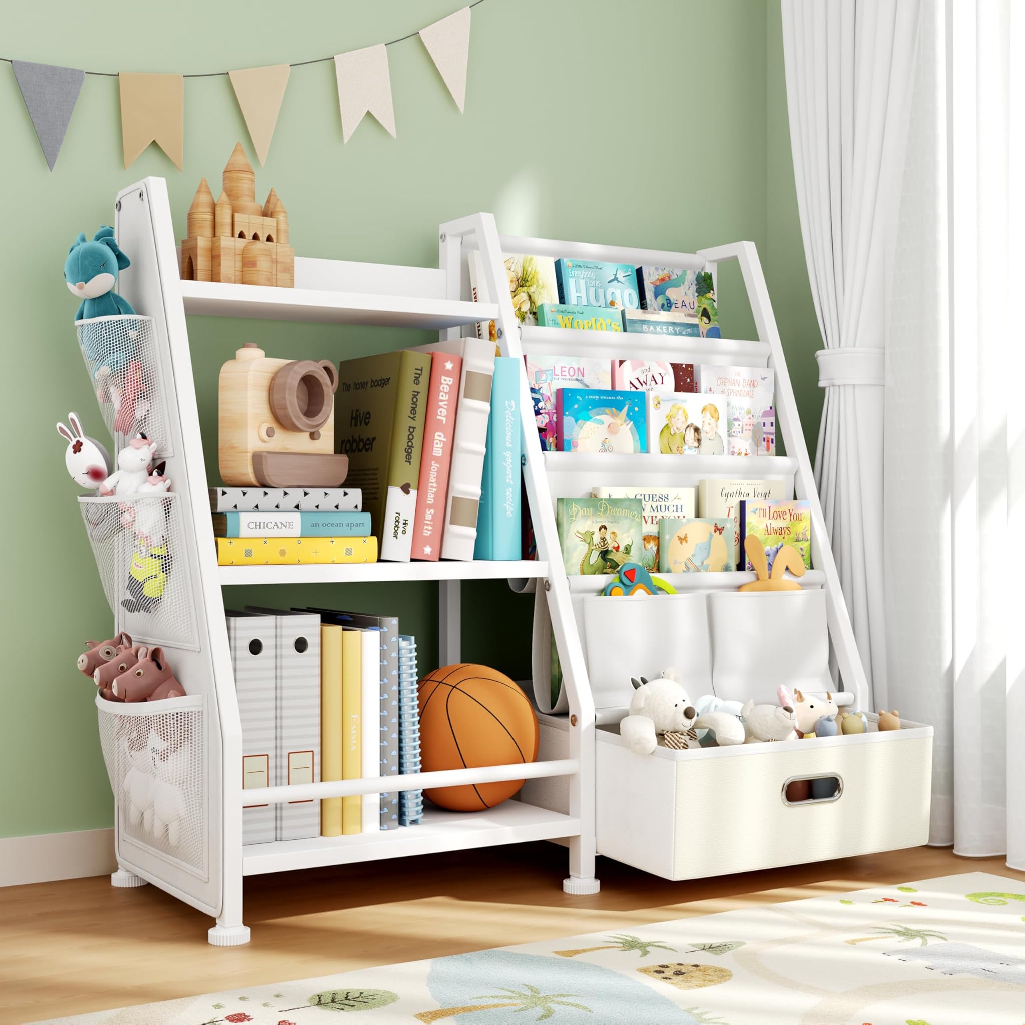 Gotiling Libreria Scaffale Portagiochi Montessori