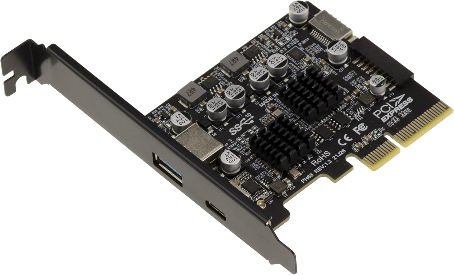 Kalea-informatique Scheda Controller PCIe USB 3.2 Gen2 10G - immagine 2