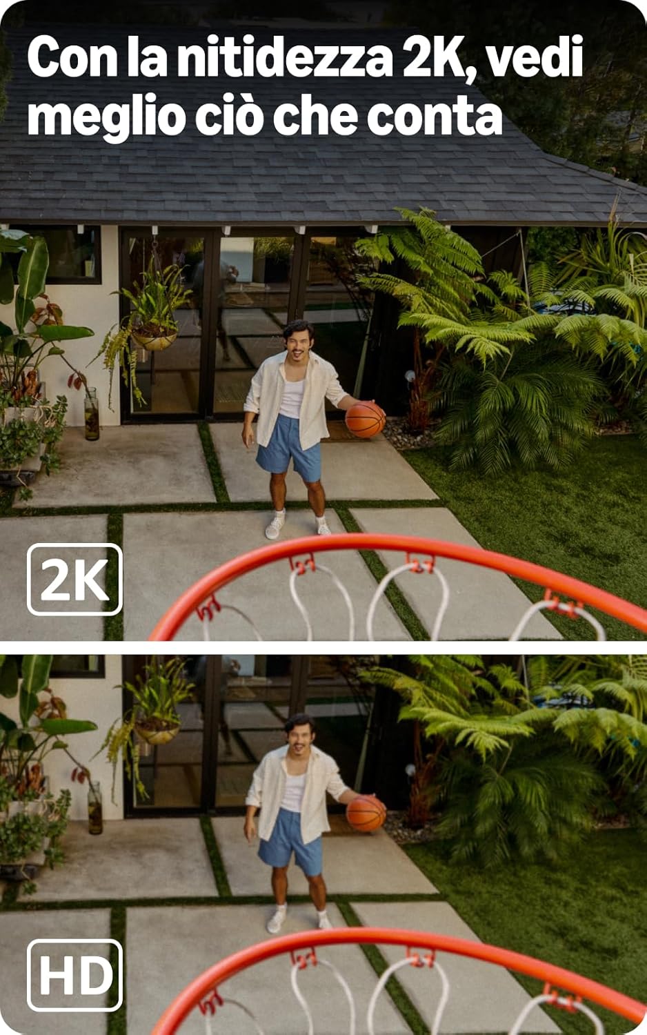 Blink Videocamera Esterna 2K+ (Ultimo Modello), Bianca - immagine 3