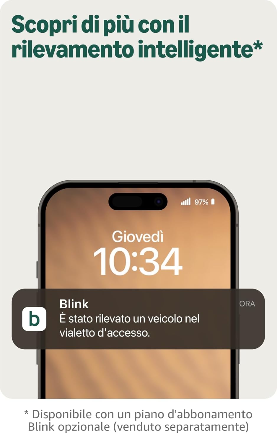 Blink Videocamera Esterna 2K+ (Ultimo Modello), Bianca - immagine 5