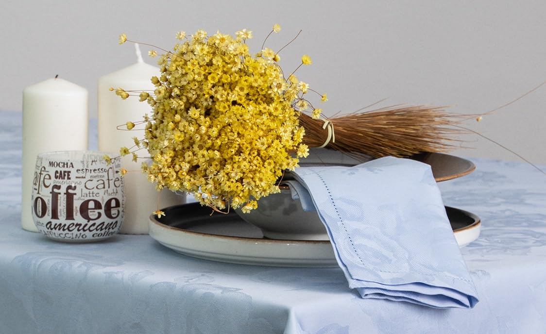 Esse Home Tovaglia Fiandra Jacquard Puro Cotone ASSISI