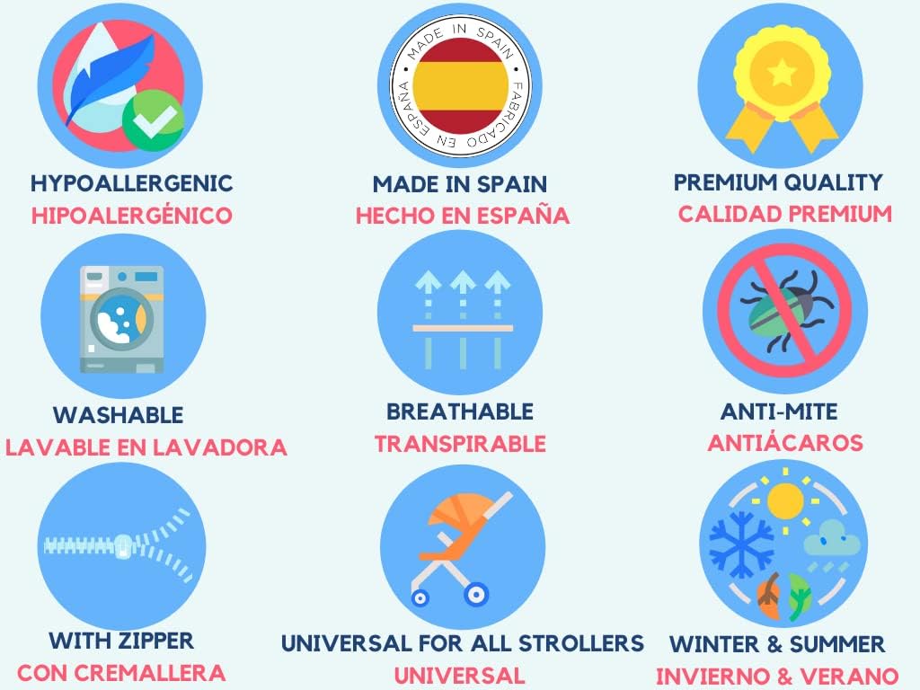 Sacco Universale per Sedia da Passeggio TRIMATT, Blu - immagine 2