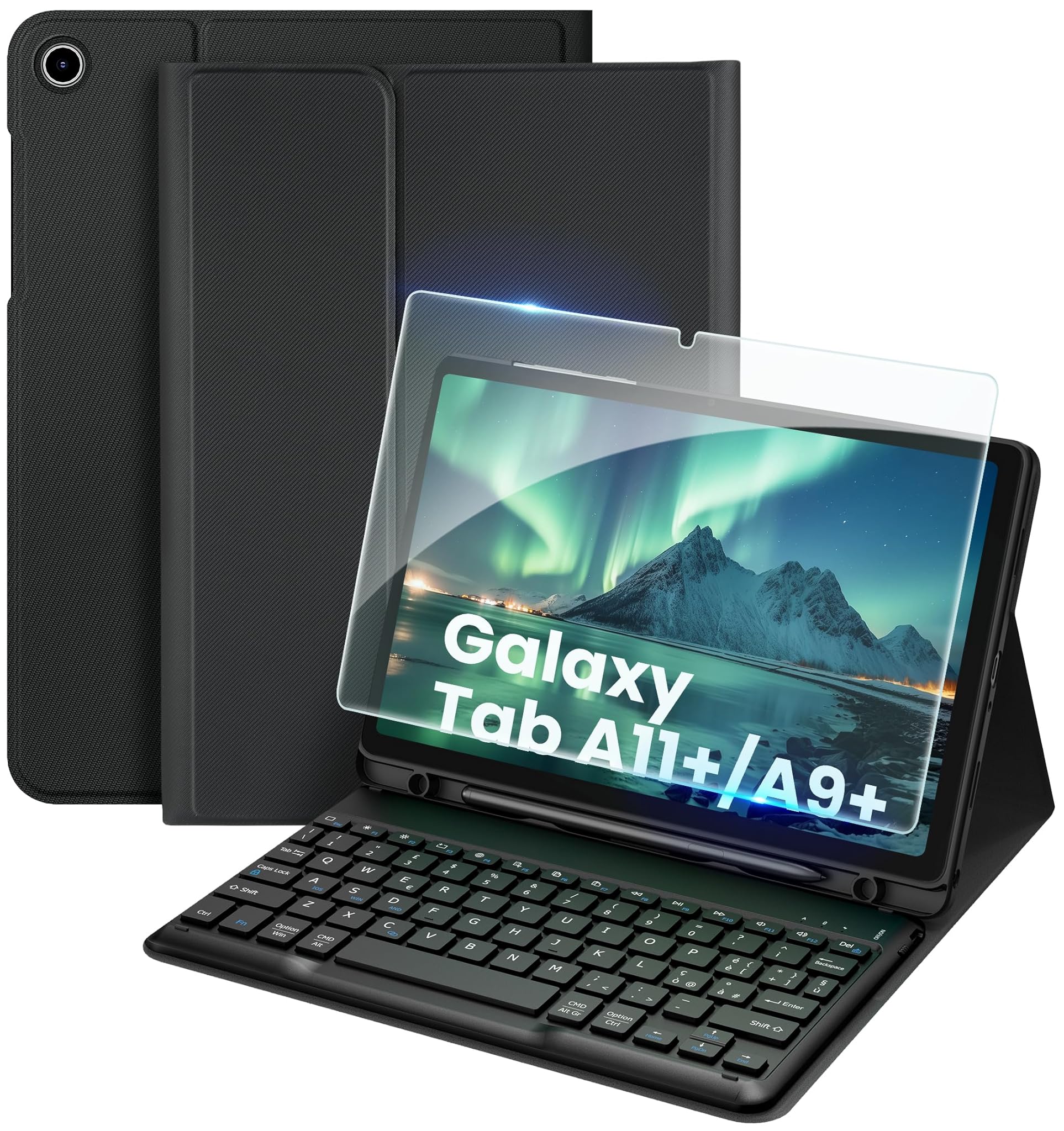 Easyacc Cover con Tastiera per Samsung Galaxy Tab A11 Plus