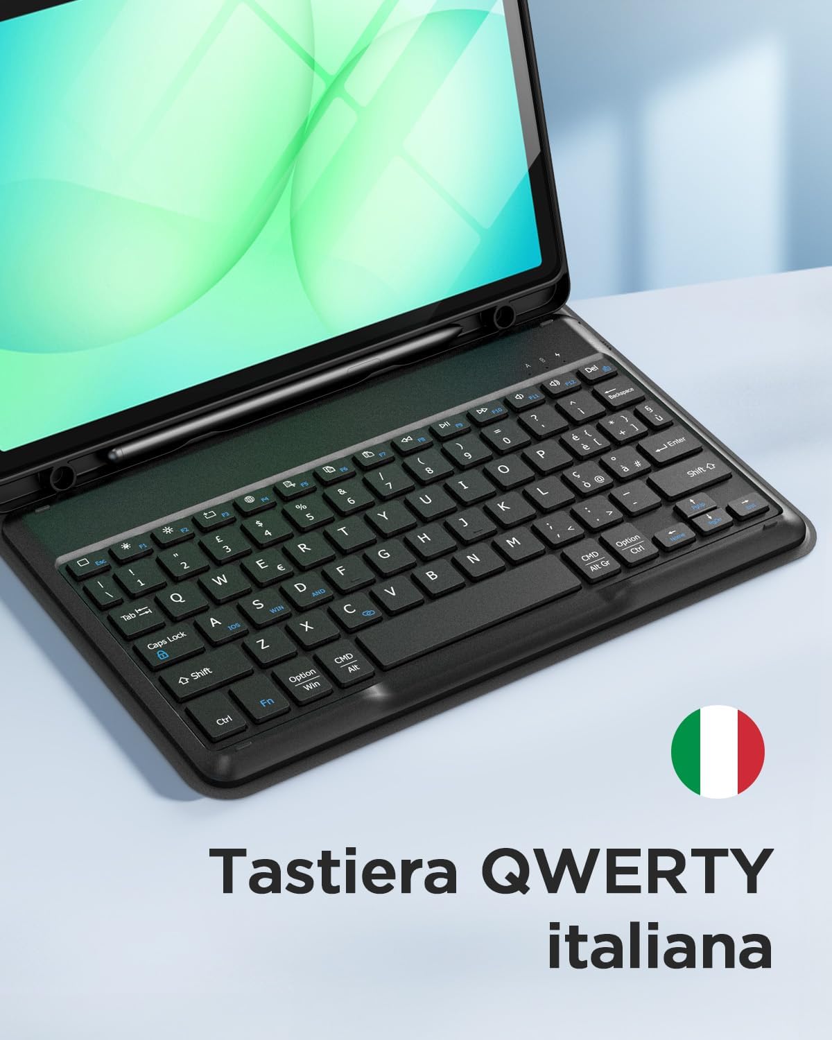 Easyacc Cover con Tastiera per Samsung Galaxy Tab A11 Plus - immagine 4