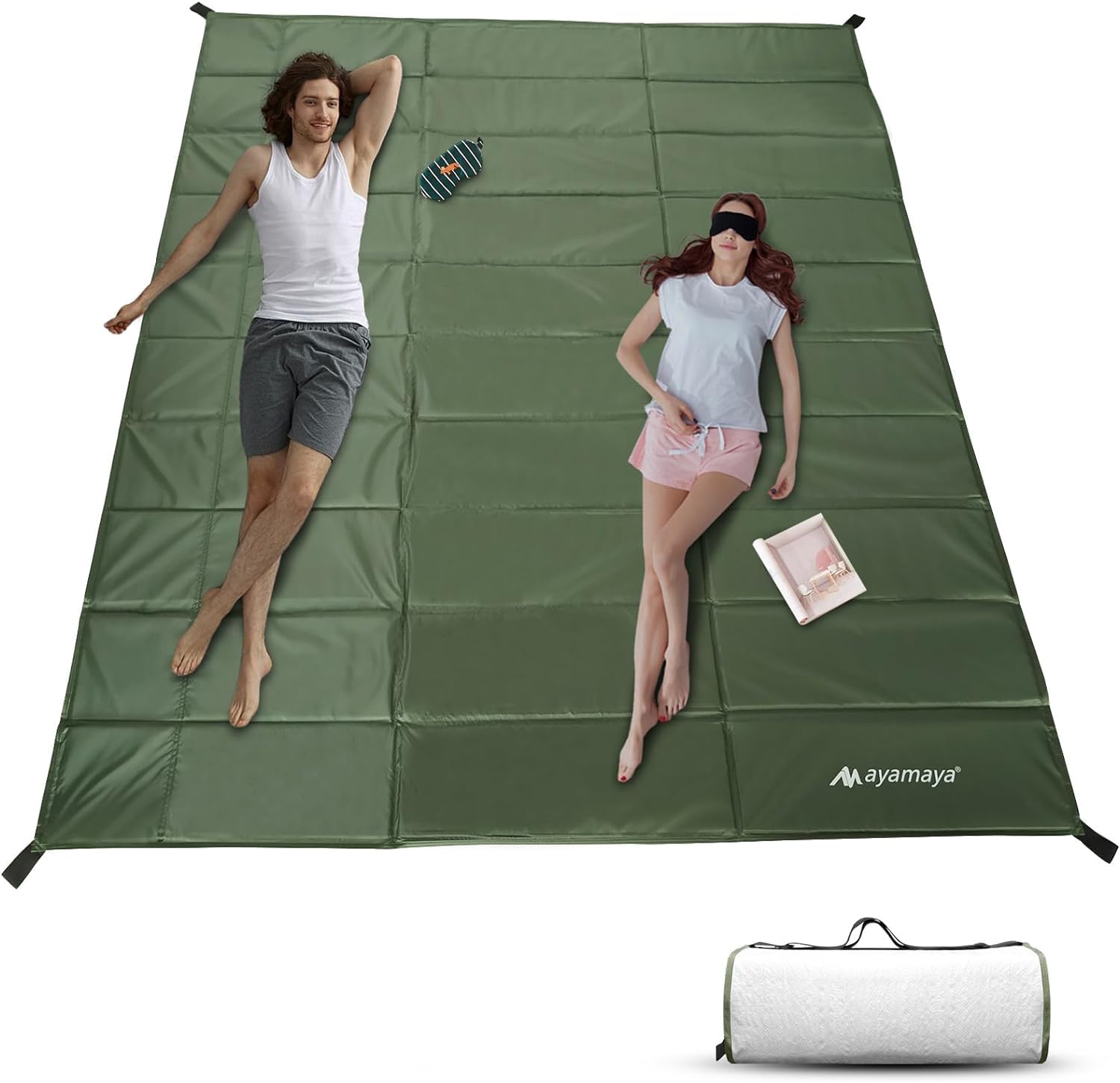 Ayamaya Tappetino da Campeggio Pieghevole in Schiuma