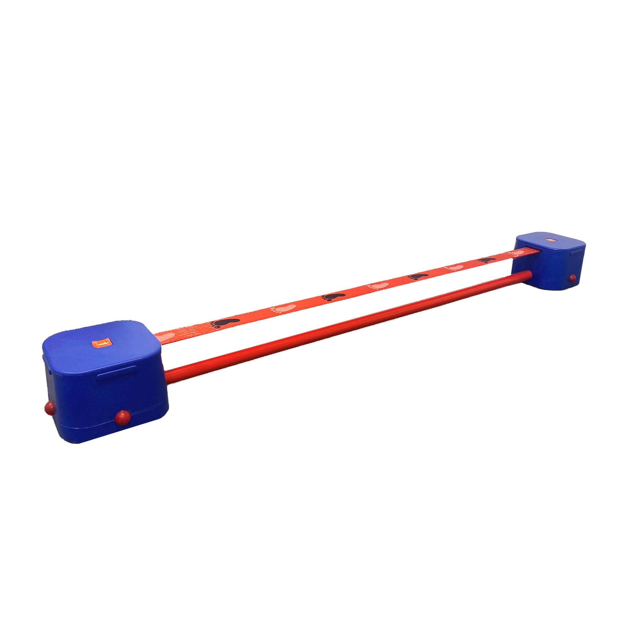 Slackline per Bambini, Sviluppare l'Equilibrio e il Coordinamento, Blu e Rosso