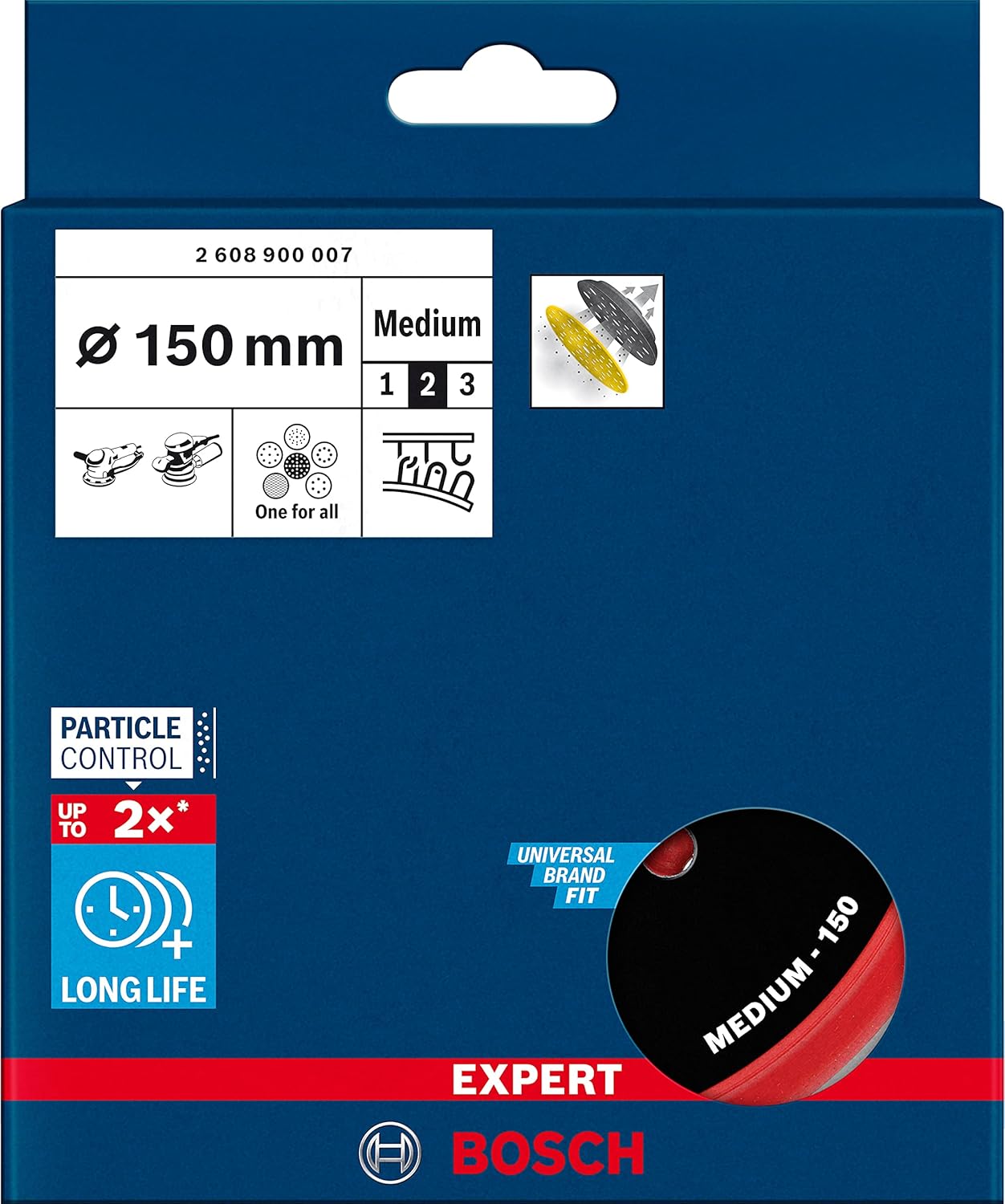 Bosch Accessories Platorello Expert Multihole Universal Ø 150mm - immagine 2