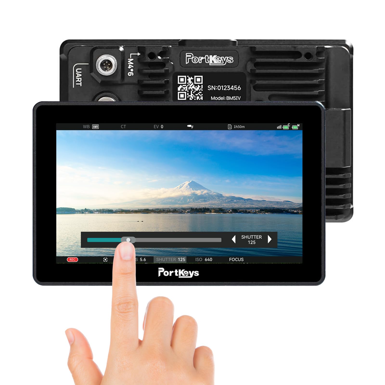 Portkeys BM5 IV Monitor da Campo 5,5" 2000nit