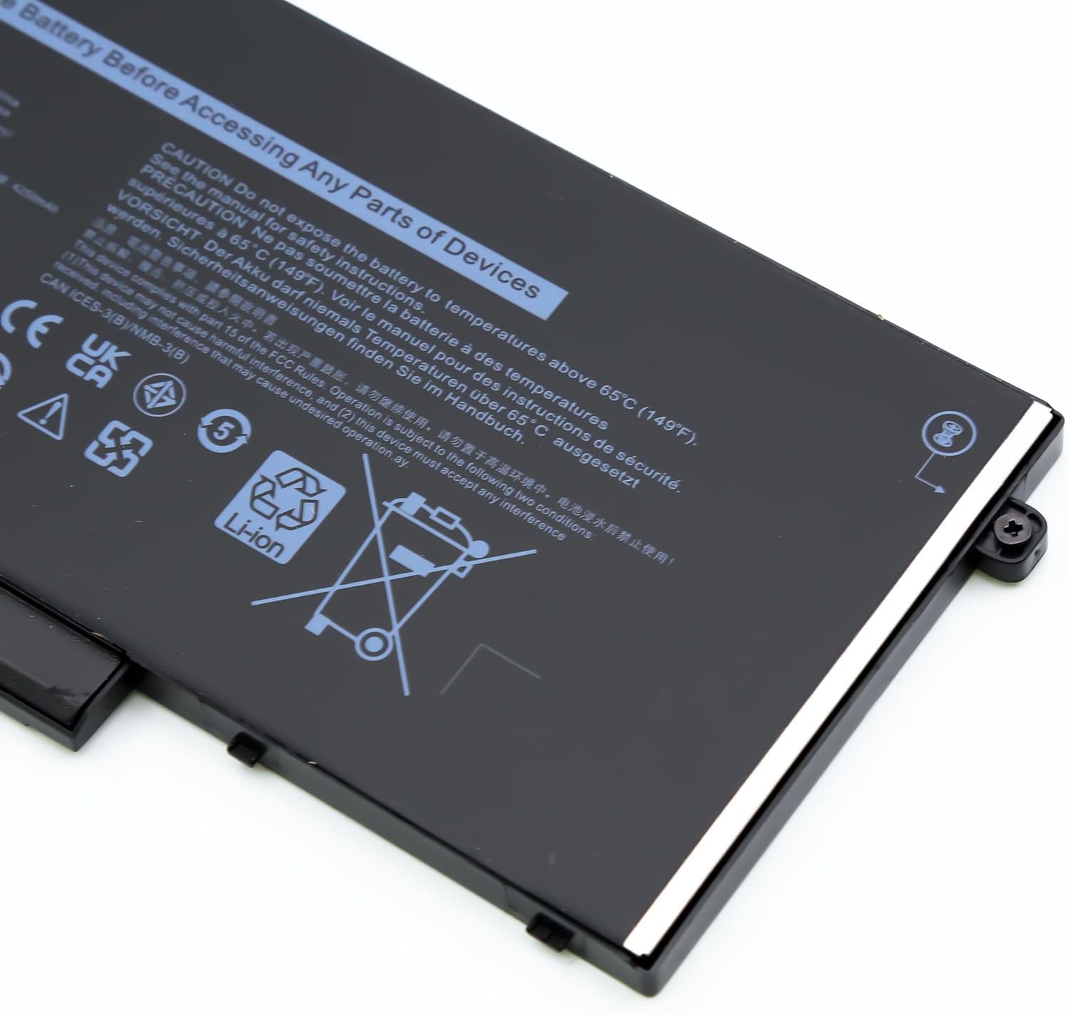 Blesys Batteria 15.2V/68Wh per DELL Latitude e Inspiron - immagine 5
